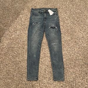 AMERICAN EAGLE TIGHT BLUE JEANS
